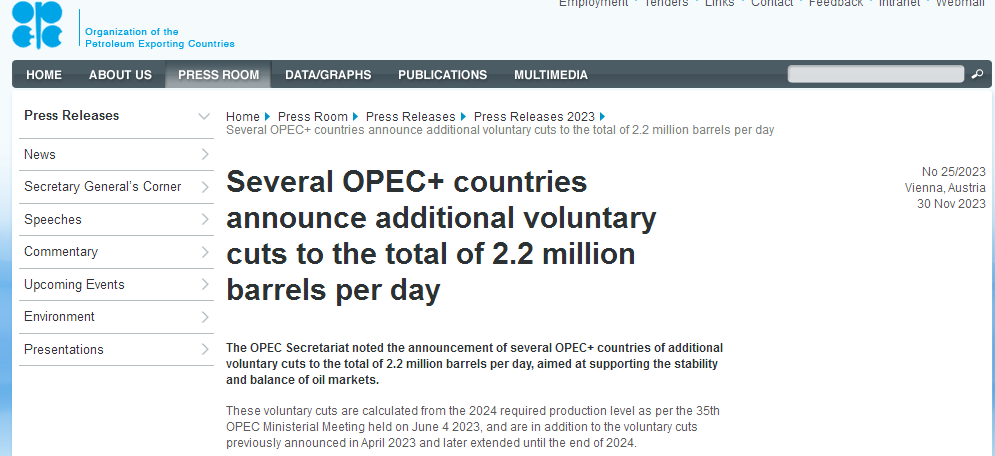 罕见！OPEC+加码减产难阻油价下跌，市场信心缘何脆弱 - 巨富金业