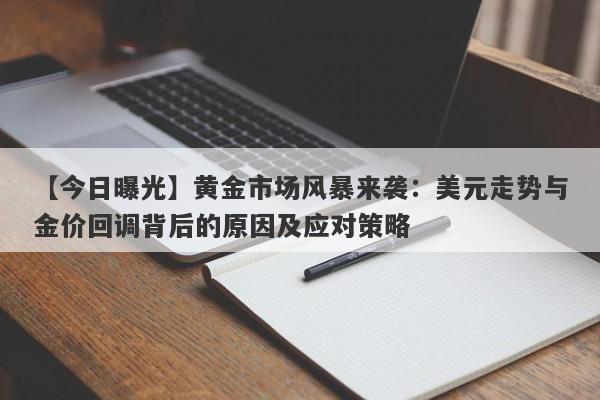 黄金市场风暴来袭：美元走势与金价回调背后的原因及应对策略