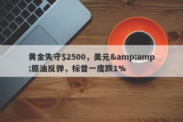 黄金失守$2500，美元&amp;原油反弹，标普一度跌1%