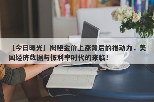 【今日曝光】揭秘金价上涨背后的推动力，美国经济数据与低利率时代的来临！