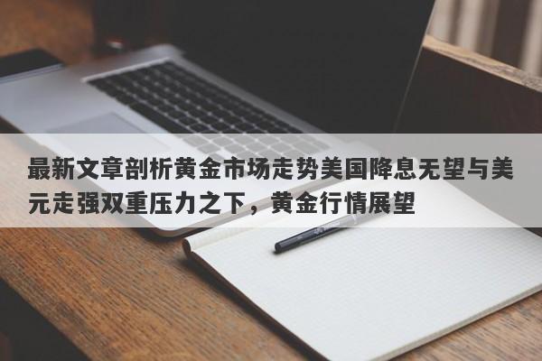 最新文章剖析黄金市场走势美国降息无望与美元走强双重压力之下，黄金行情展望