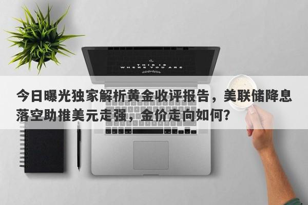 今日曝光独家解析黄金收评报告，美联储降息落空助推美元走强，金价走向如何？