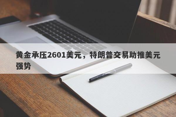 黄金承压2601美元，特朗普交易助推美元强势