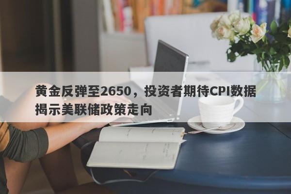 黄金反弹至2650，投资者期待CPI数据揭示美联储政策走向