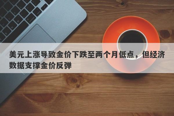 美元上涨导致金价下跌至两个月低点，但经济数据支撑金价反弹