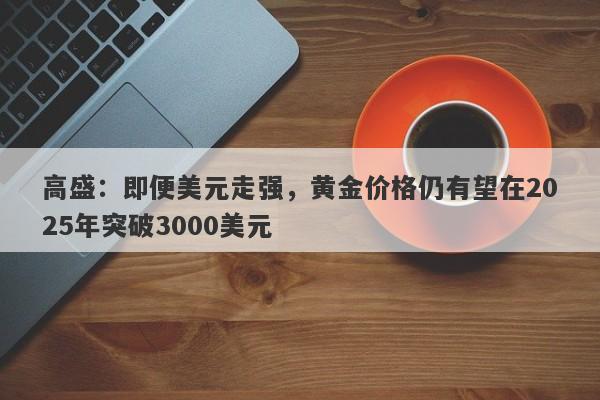 高盛：即便美元走强，黄金价格仍有望在2025年突破3000美元