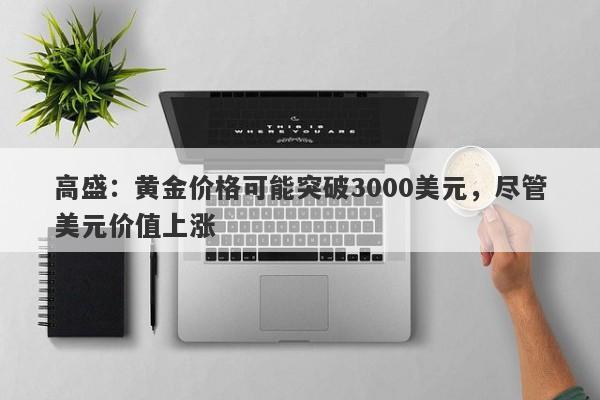 高盛：黄金价格可能突破3000美元，尽管美元价值上涨