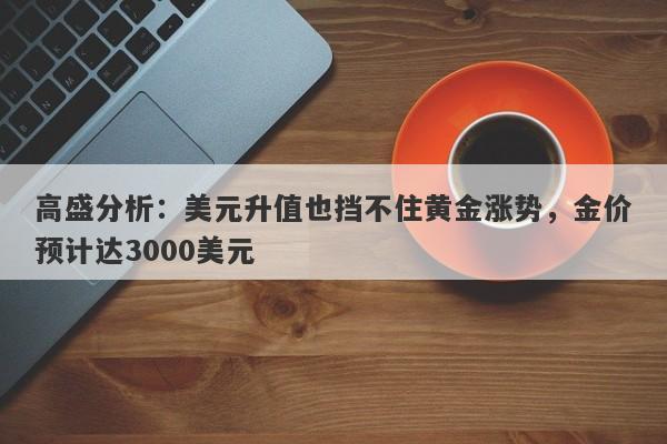 高盛分析：美元升值也挡不住黄金涨势，金价预计达3000美元