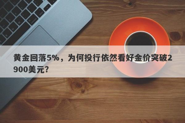 黄金回落5%，为何投行依然看好金价突破2900美元？