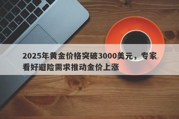 2025年黄金价格突破3000美元，专家看好避险需求推动金价上涨