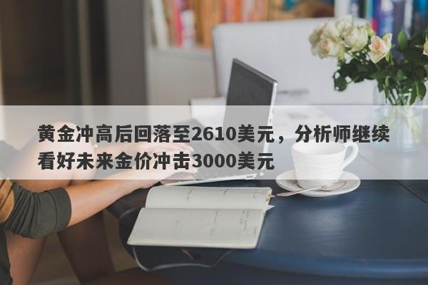 黄金冲高后回落至2610美元，分析师继续看好未来金价冲击3000美元