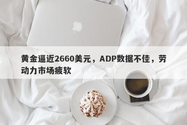 黄金逼近2660美元，ADP数据不佳，劳动力市场疲软