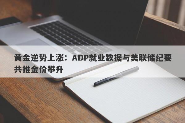 黄金逆势上涨：ADP就业数据与美联储纪要共推金价攀升