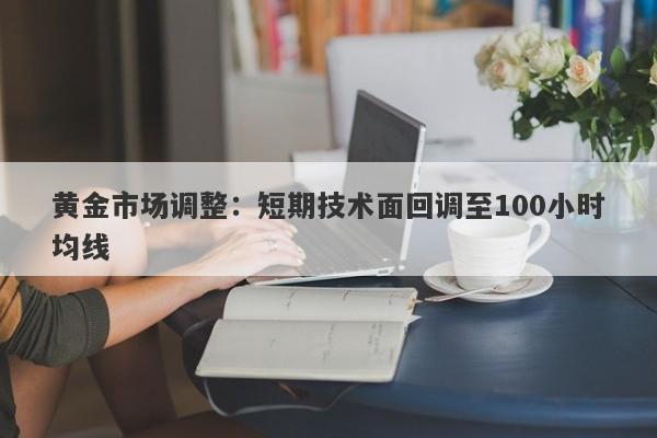 黄金市场调整：短期技术面回调至100小时均线