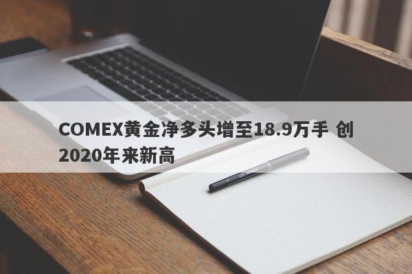 COMEX黄金净多头增至18.9万手 创2020年来新高