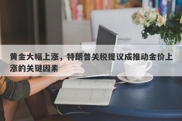 黄金大幅上涨，特朗普关税提议成推动金价上涨的关键因素