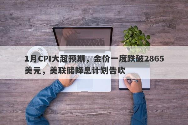 1月CPI大超预期，金价一度跌破2865美元，美联储降息计划告吹