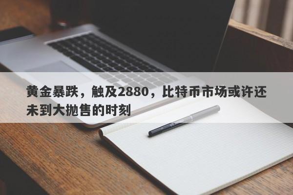 黄金暴跌，触及2880，比特币市场或许还未到大抛售的时刻