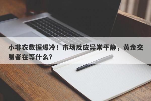 小非农数据爆冷！市场反应异常平静，黄金交易者在等什么？